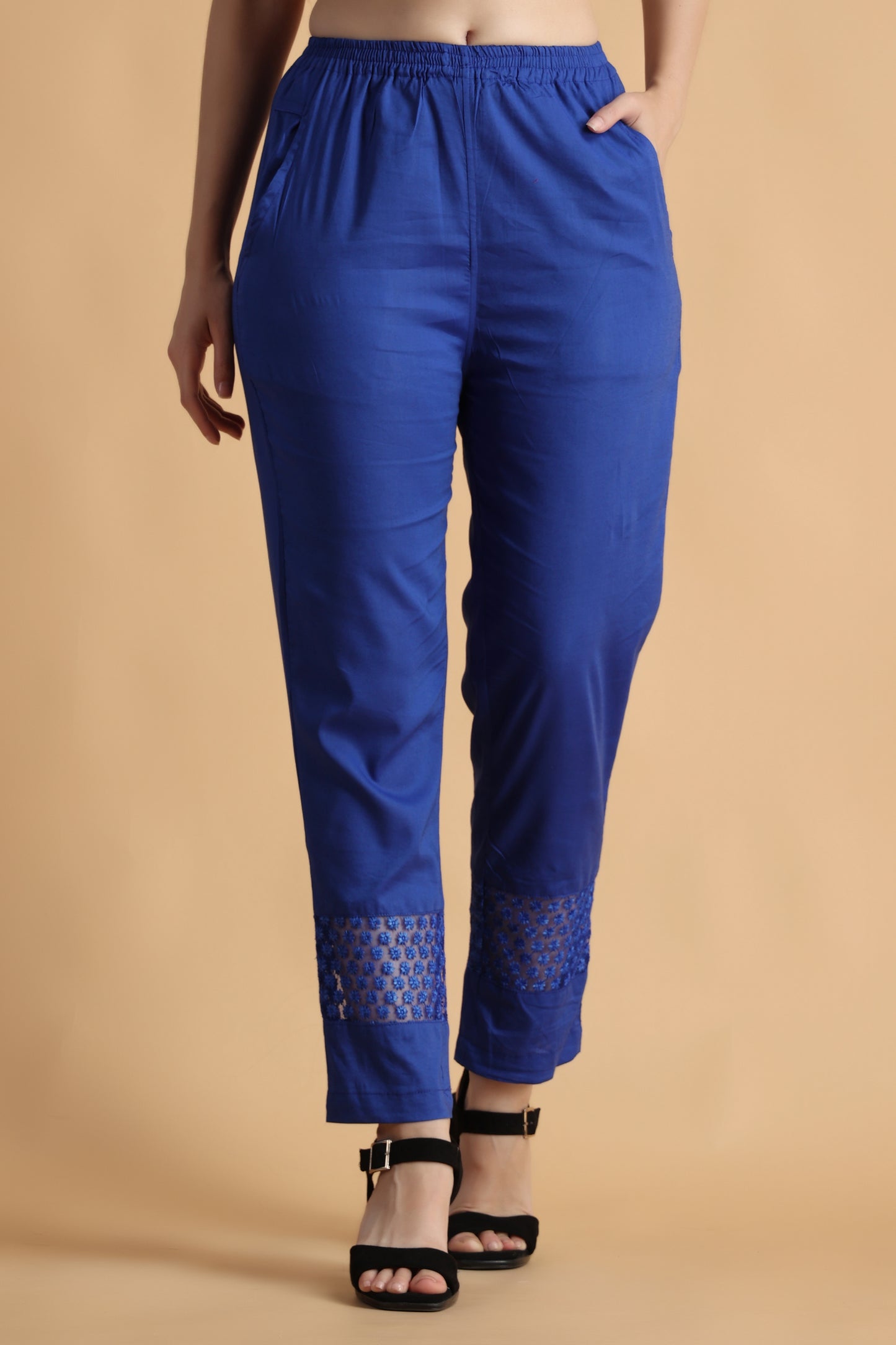 Net Palazzo Pants