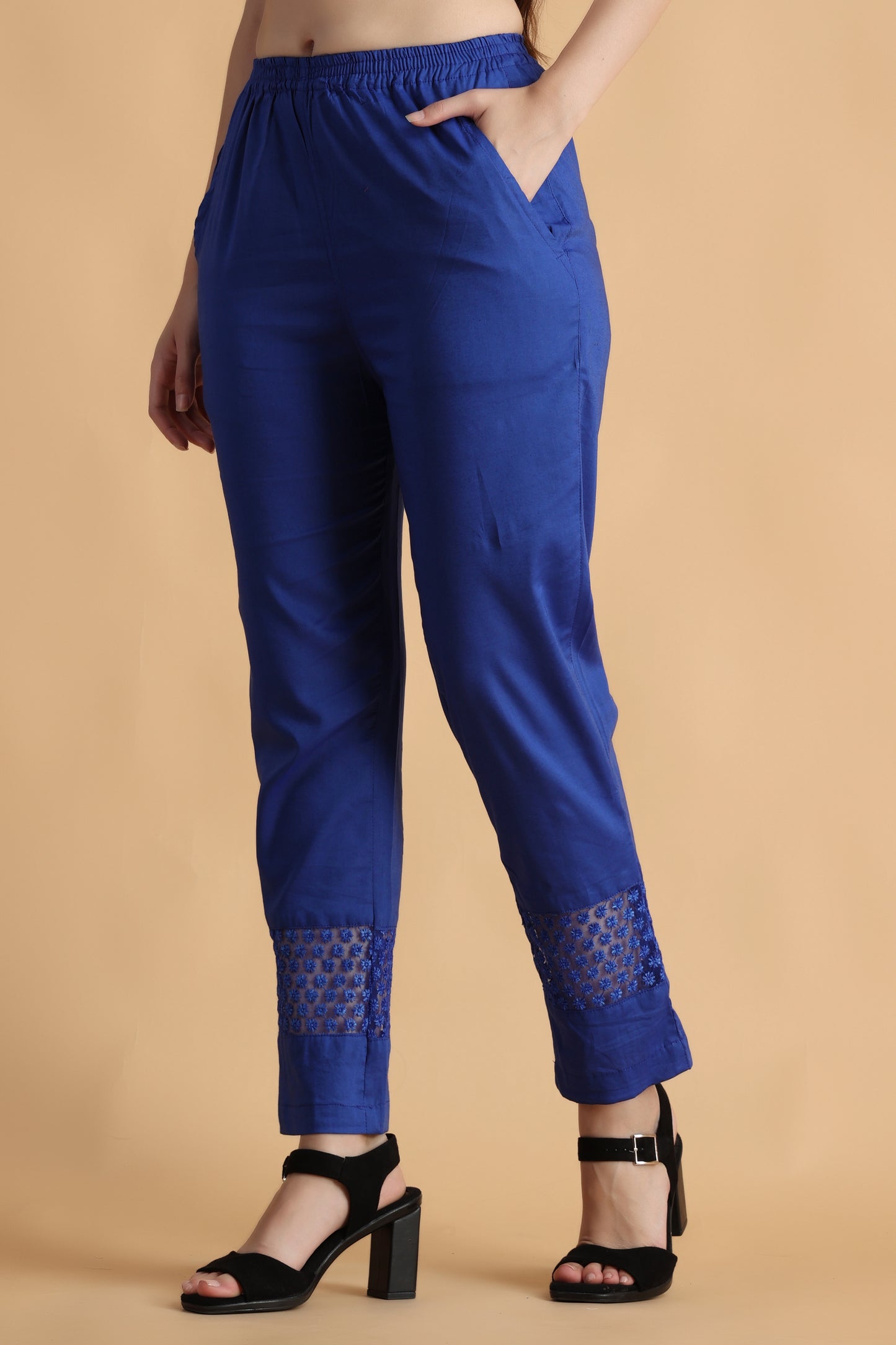 Net Palazzo Pants