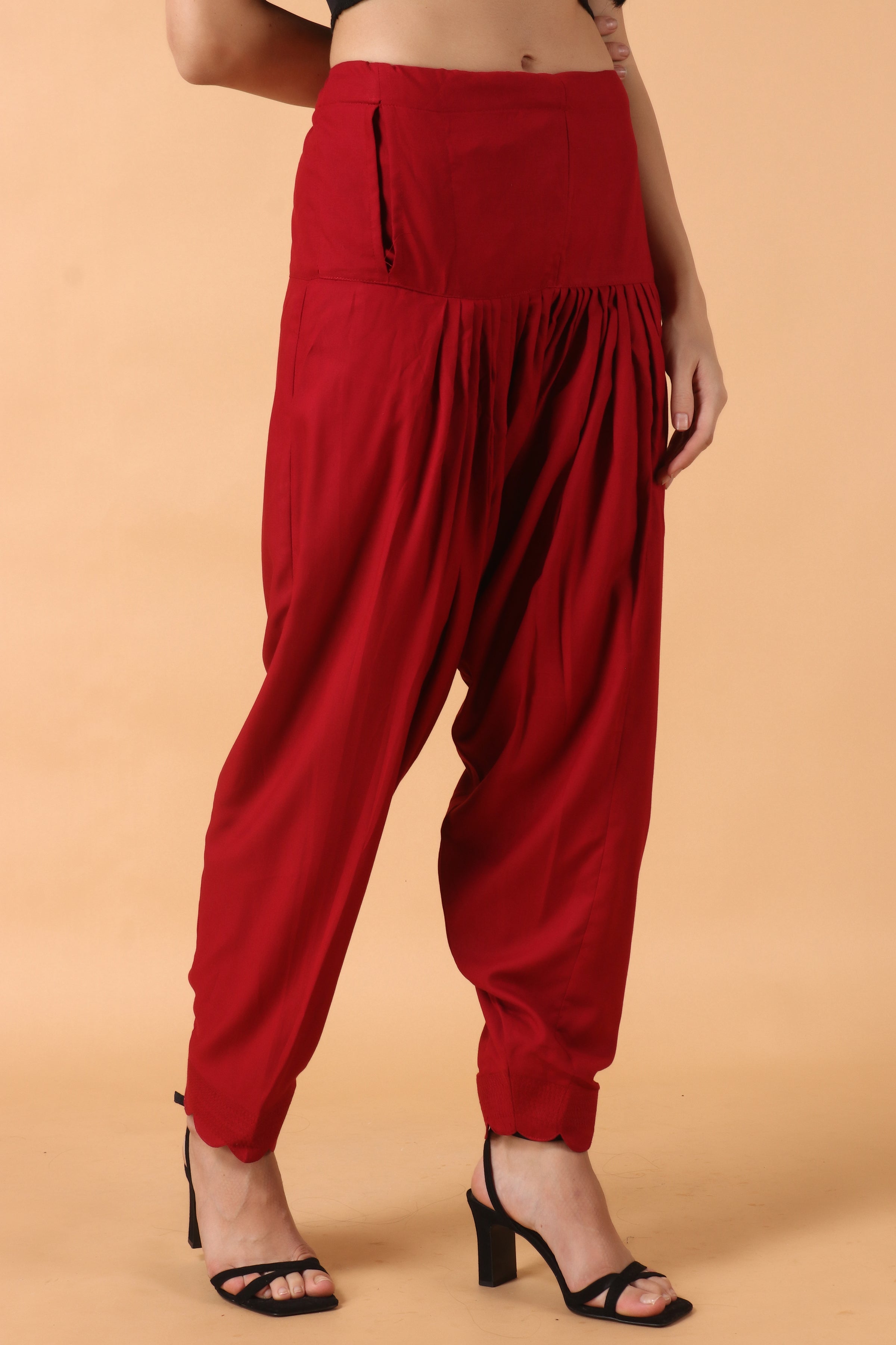 Women's Cotton Patiala Salwar Pants Regular Fit Salwar With Dupatta Combo  Grey | eBay