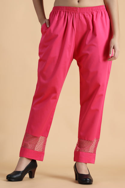 Cotton Palazzo Pants