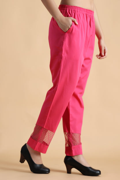 Cotton Palazzo Pants