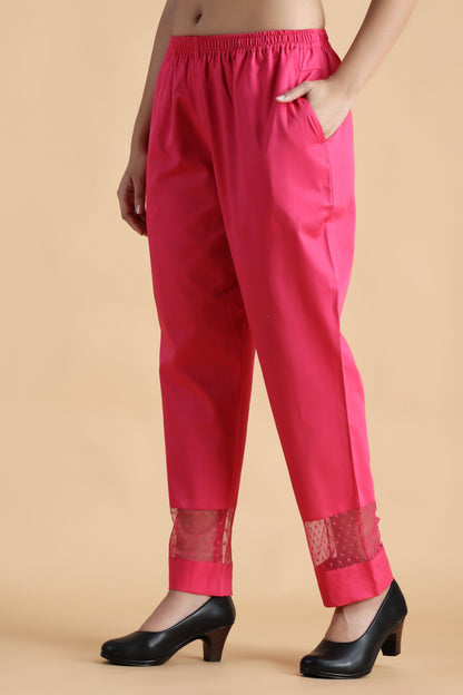 Cotton Palazzo Pants