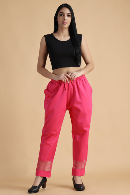 Cotton Palazzo Pants