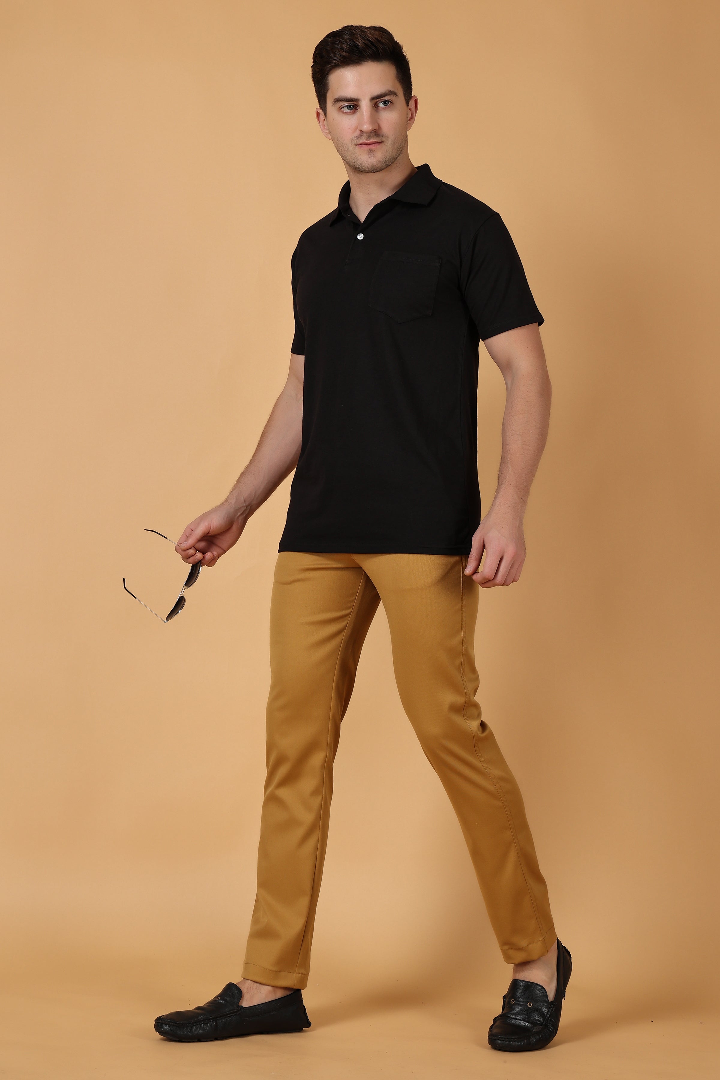 Buy Beige Chinos Chinos For Men Apella