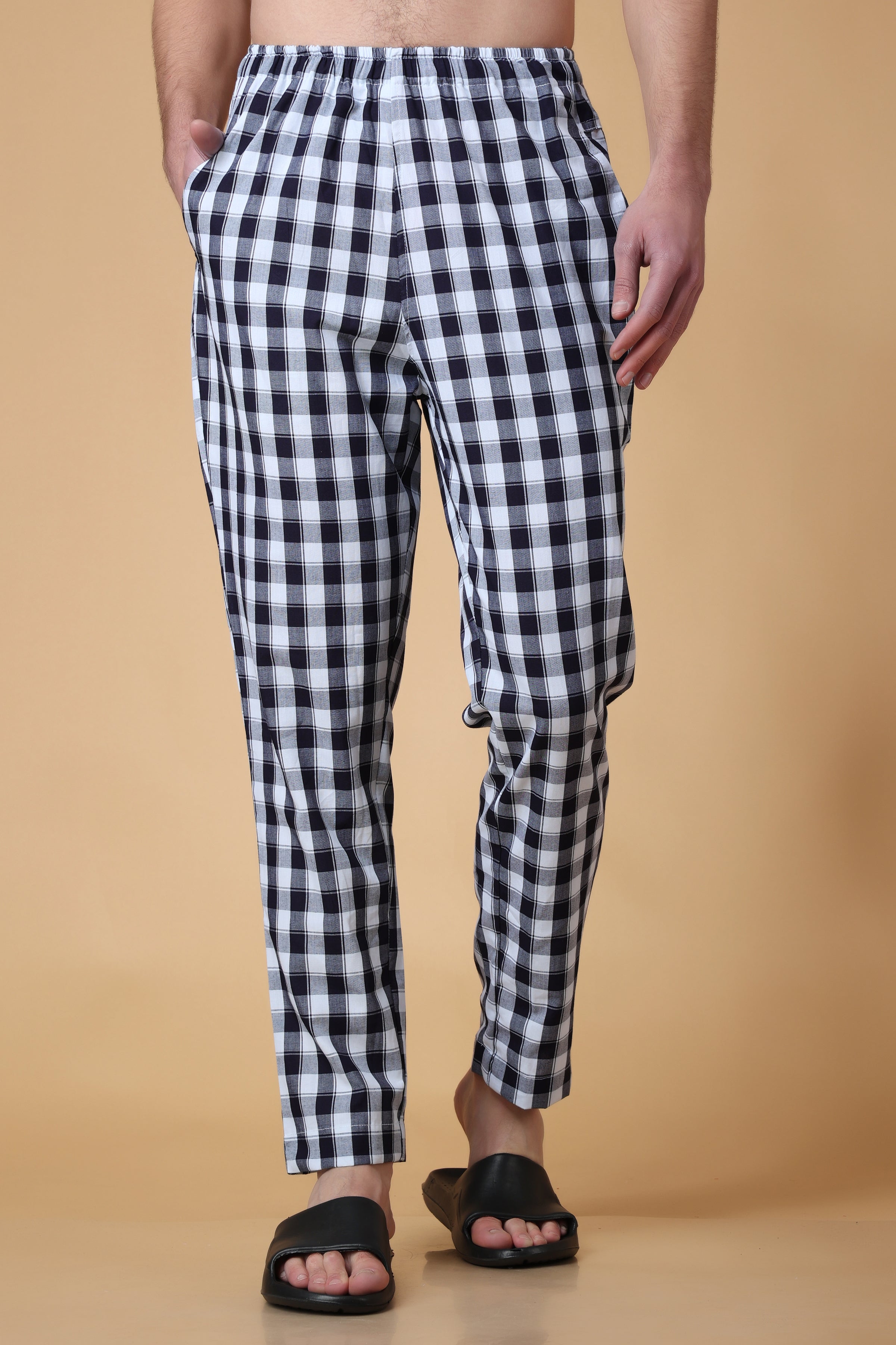 Buy Plus Size Checked Pyjama  Plus Size Men Pyjamas  Apella