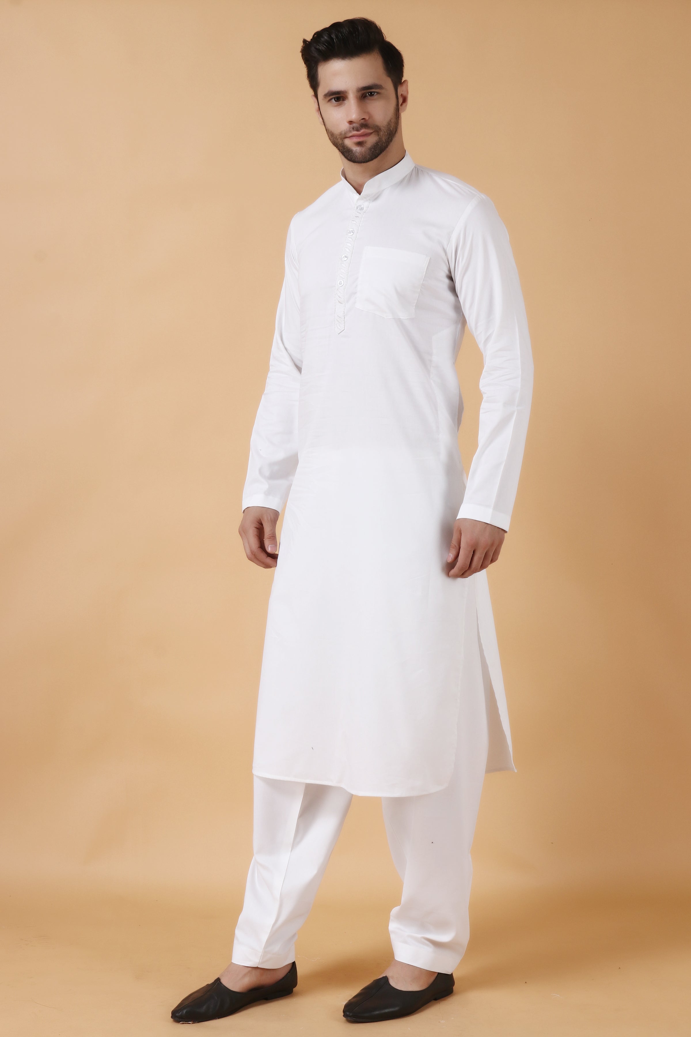 Buy White Kurta Pajama Cotton Kurta Pajama For Mens Apella