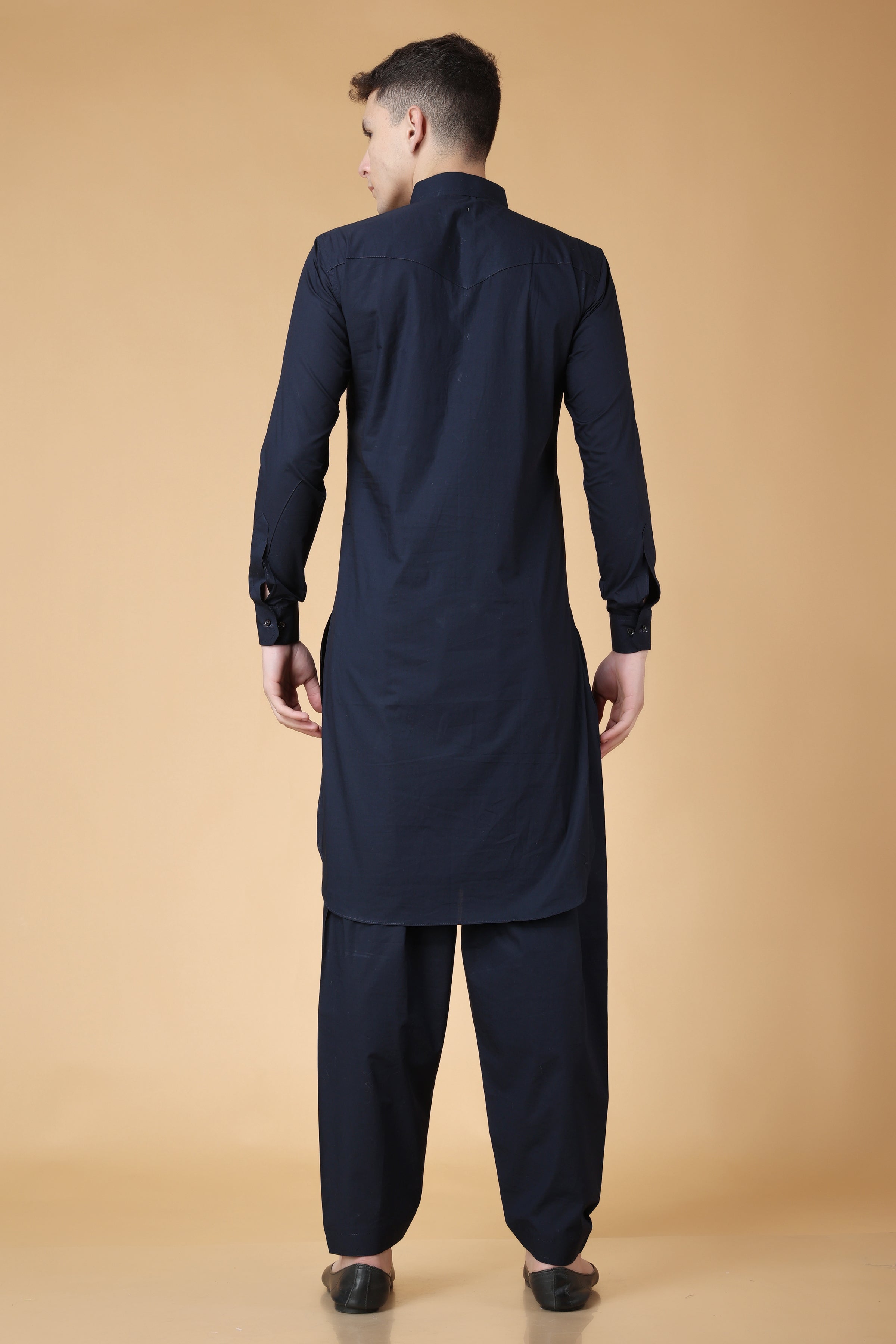 Navy discount blue pathani