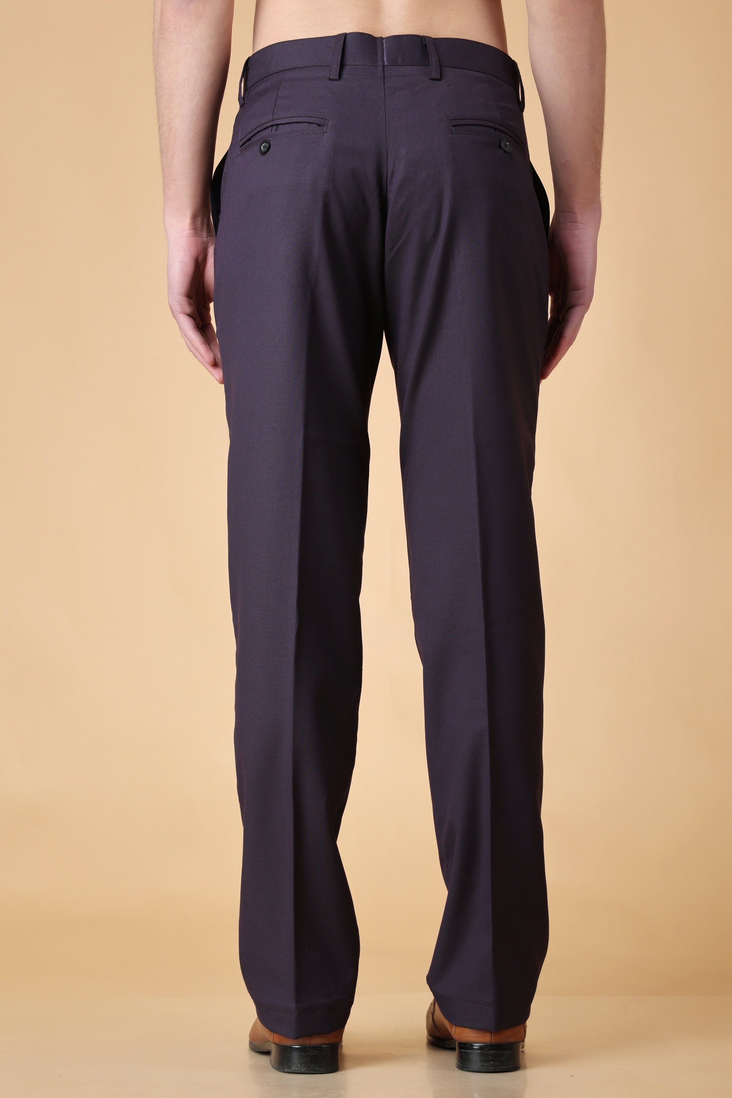 Mens Navy Blue Formal Trousers ManufacturerExporterSupplier from  FaridabadIndia