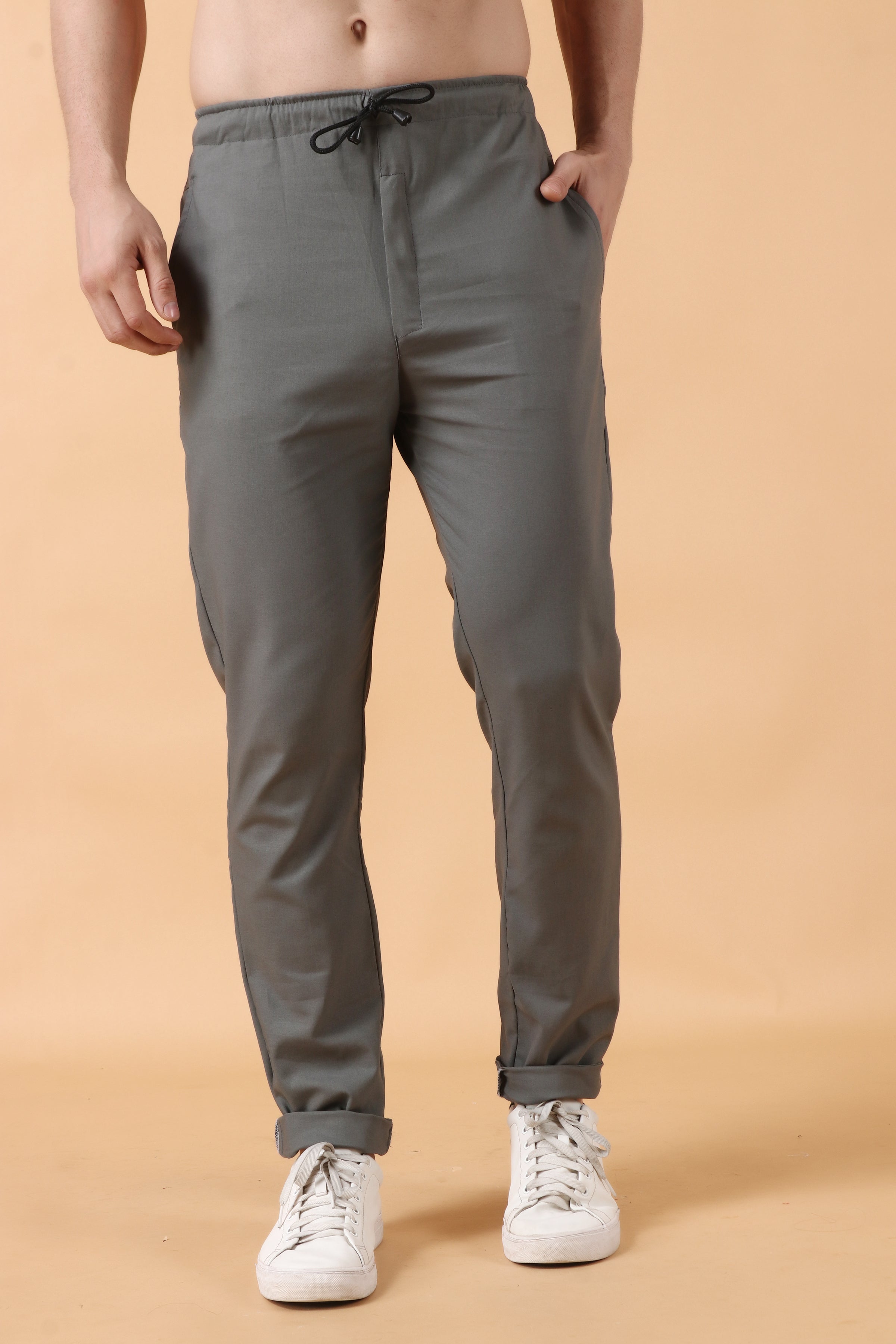Buy Jack & Jones Off White Cotton Pleated Trousers for Mens Online @ Tata  CLiQ