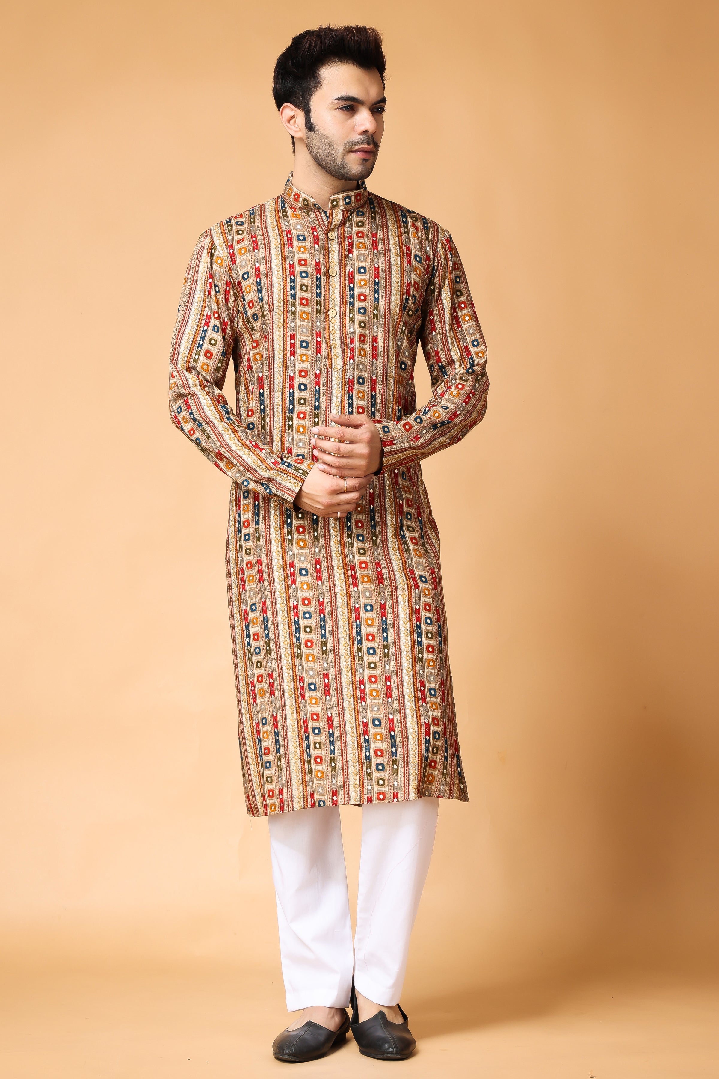 Kurta discount pajama printed