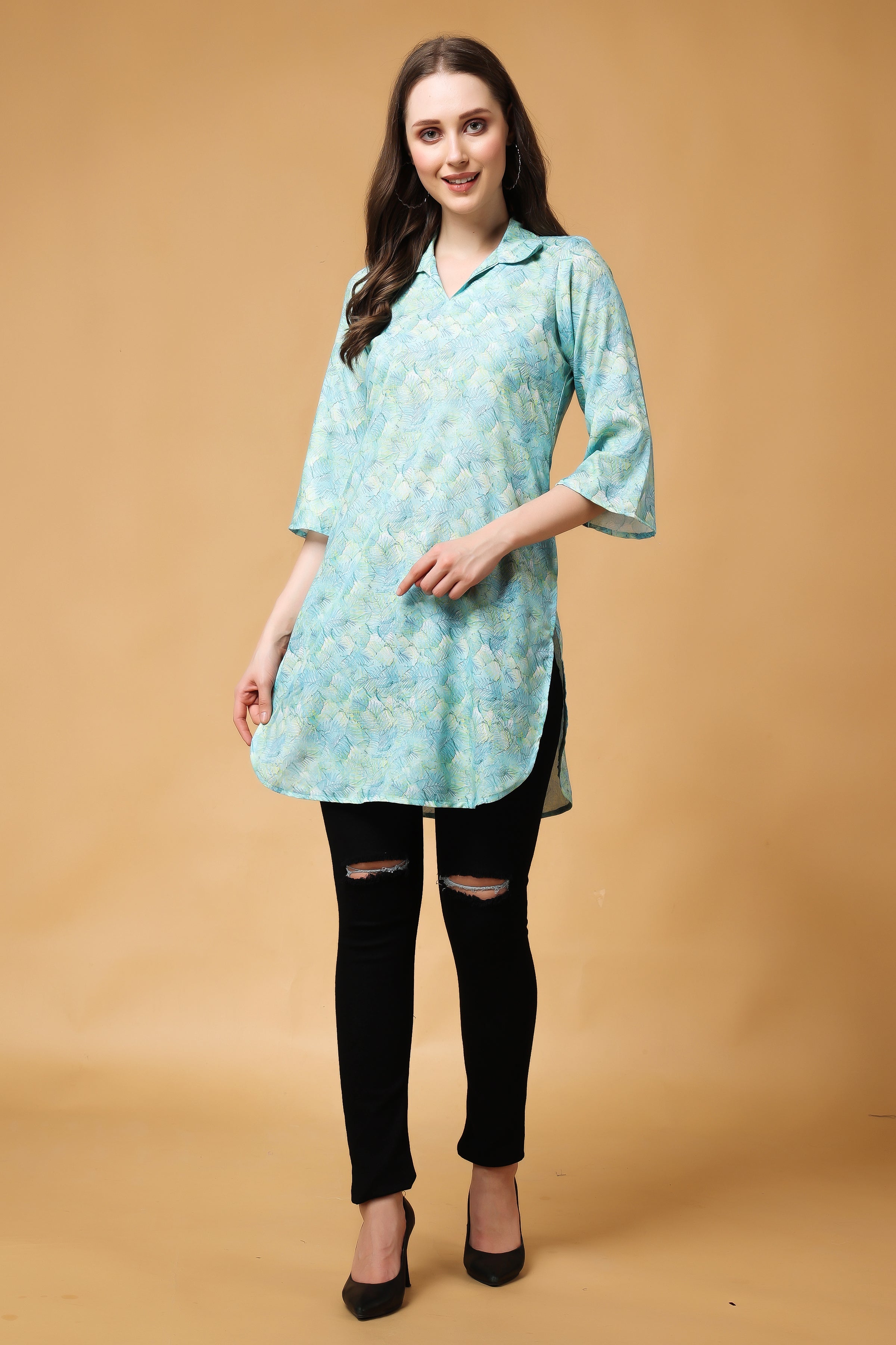 Long short sale kurti