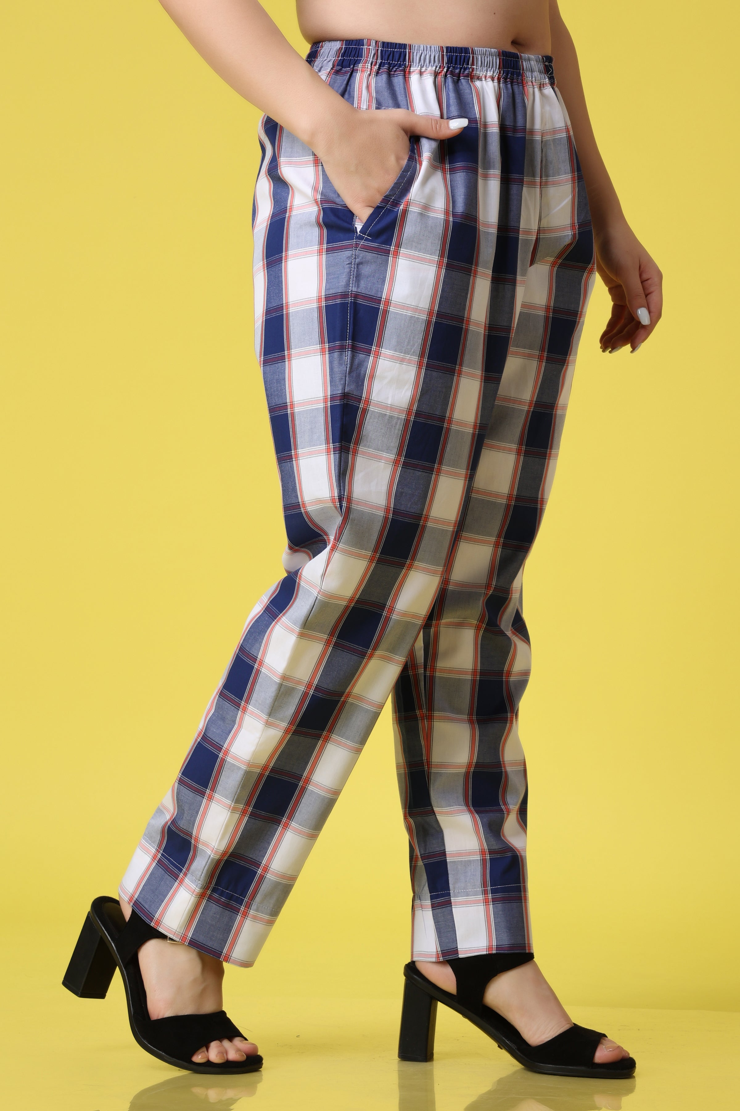 Peanuts pyjamas with tartan trousers - Dark Blue | Benetton