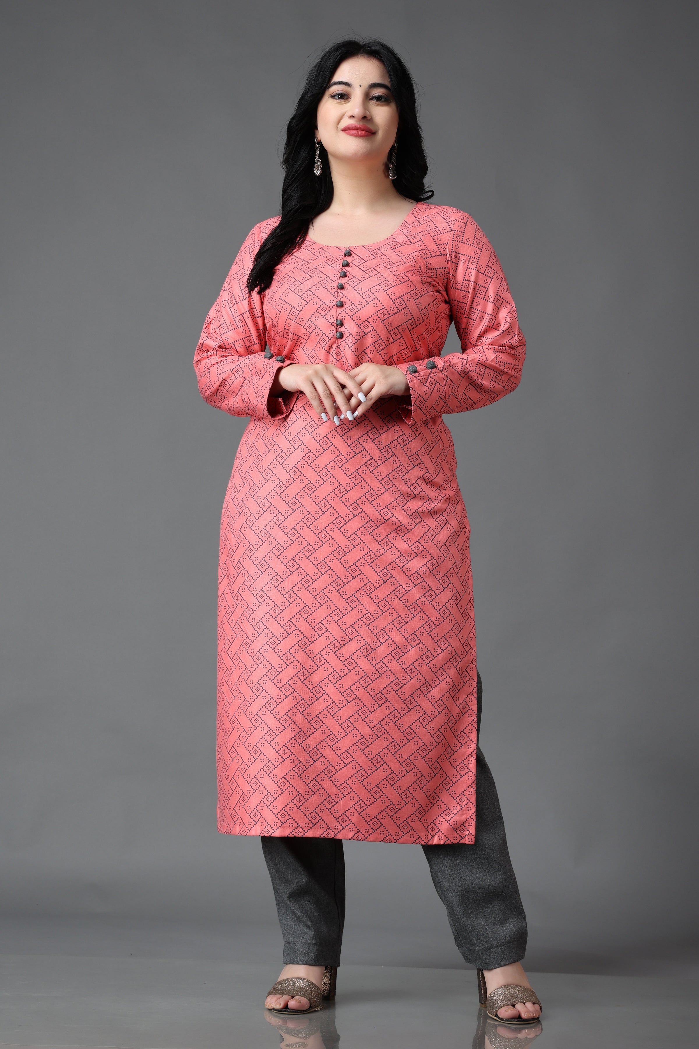 Plus size woolen hot sale kurtis online