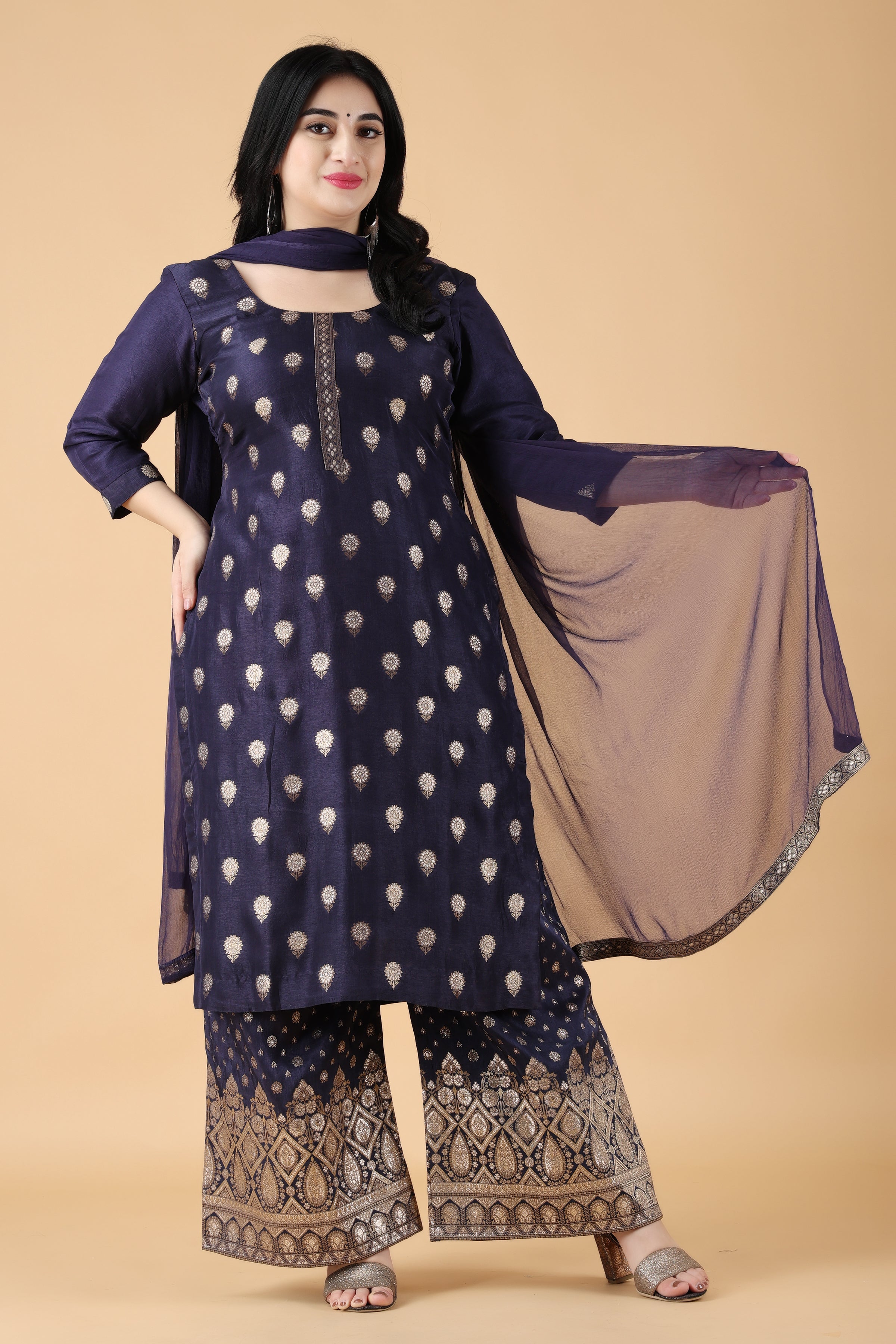 Unstitched silk clearance suits online