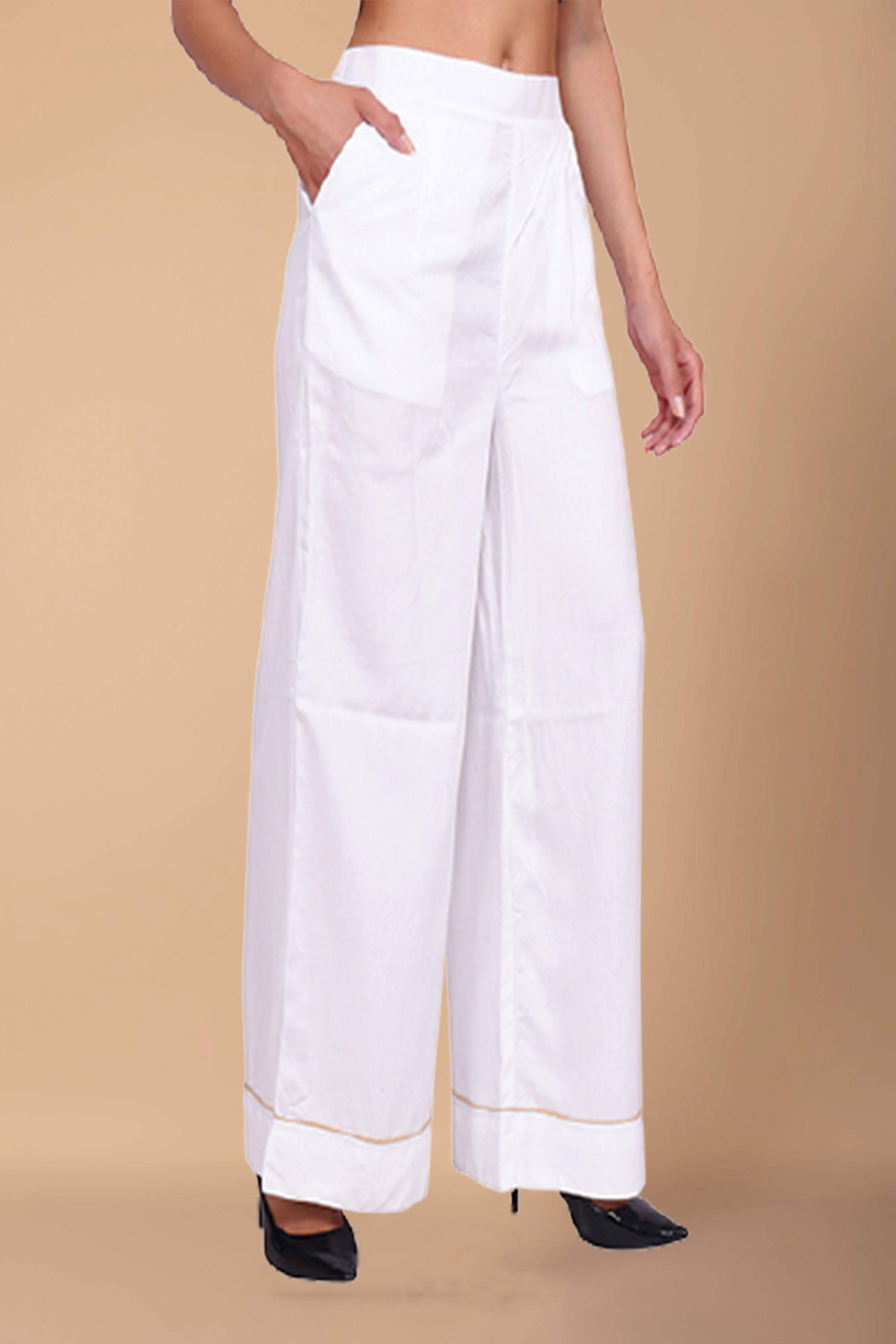 Rose Palazzo Pants For Women | Shop online from सादा /SAADAA