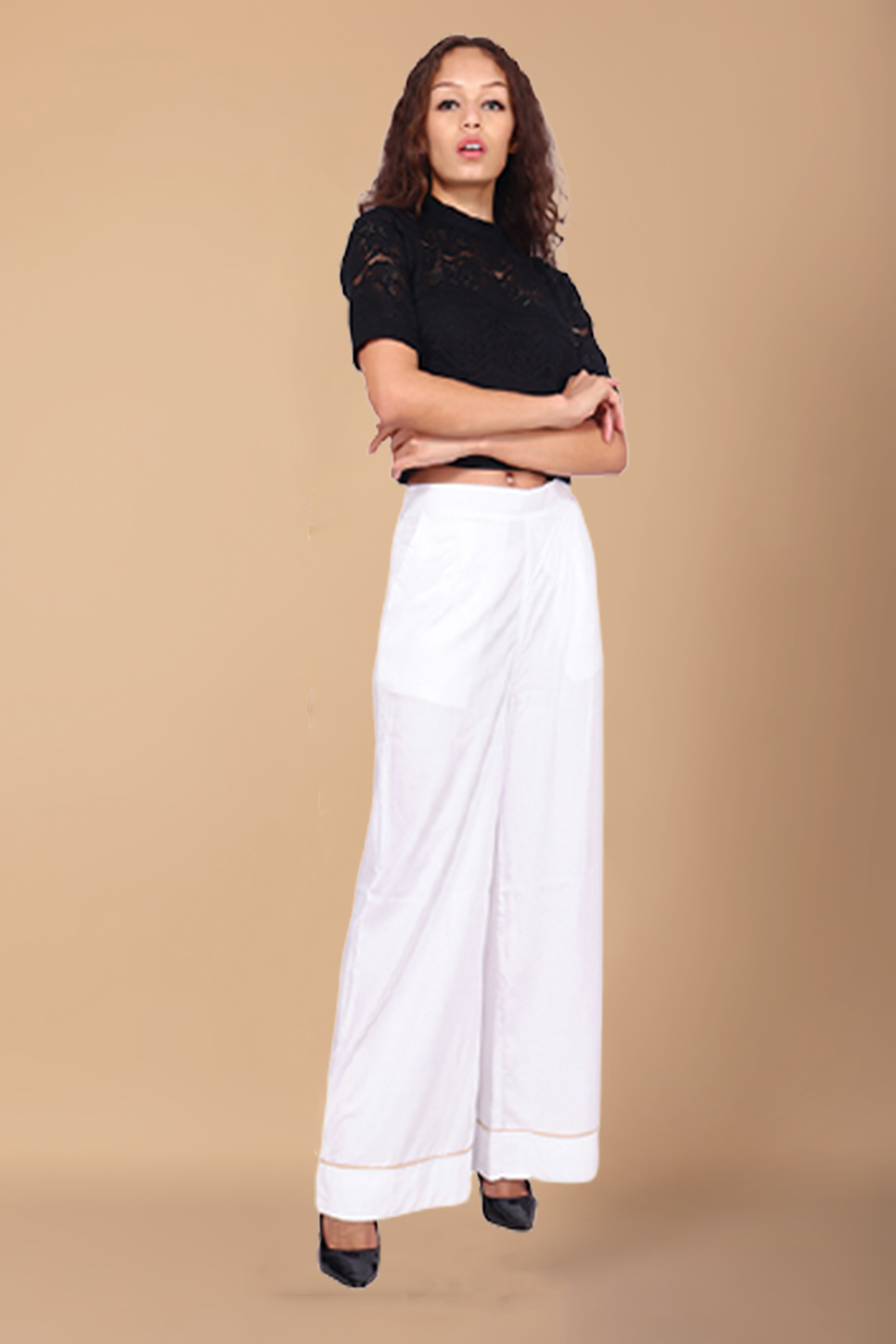 Fashion Women Wide Leg Pants Lady Retro Loose Cotton Linen Pants High Waist  Casual Pants Plus Size 5XL | Lazada